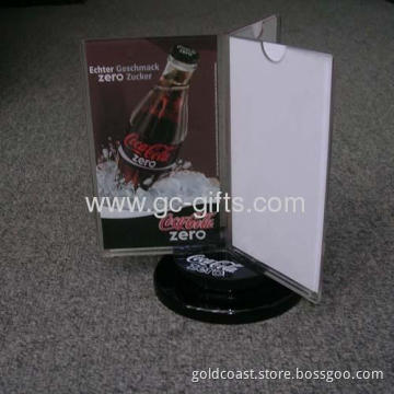 Hot Sales Rotary Tabletop Menu Holders 